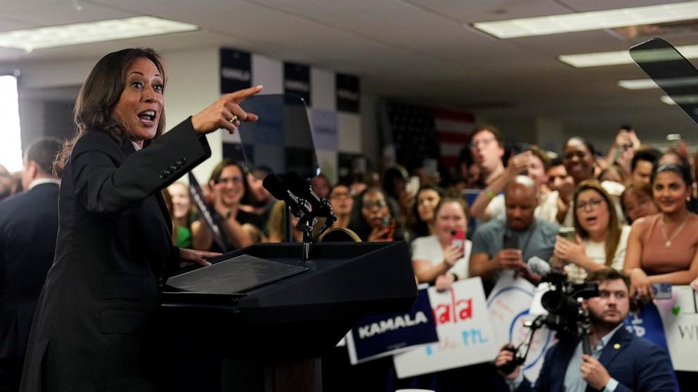 Didukung Biden, Kamala Harris Janji Kalahkan Trump di Pilpres AS