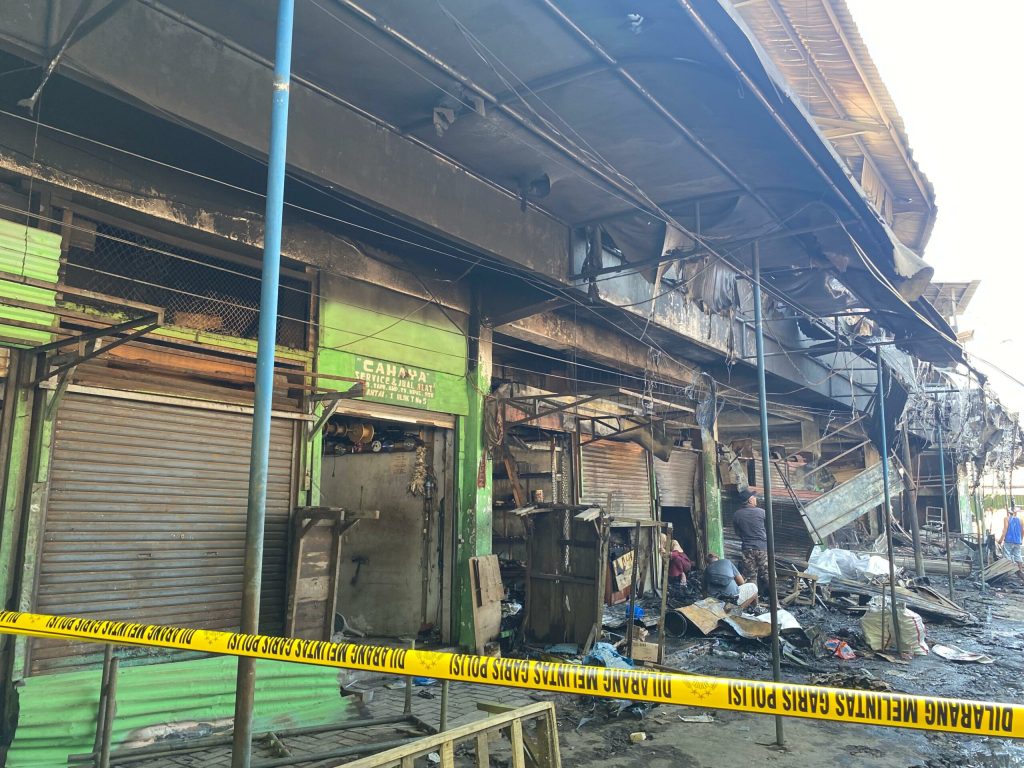 450 Kios di Pasar Krian Terbakar, Disperindag Sidoarjo Segera Siapkan Lapak&nbsp;Sementara