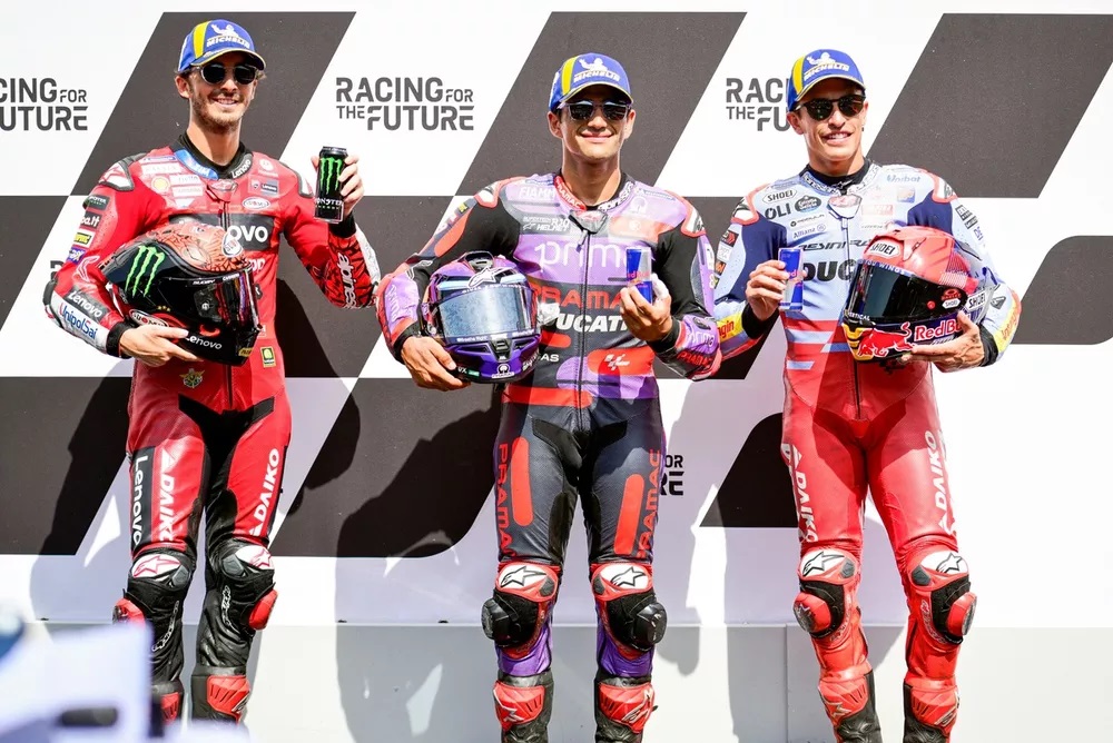 Jorge Martin Rebut Pole Position GP Austria, Ungguli Pecco Bagnaia dan Marc&nbsp;Marquez