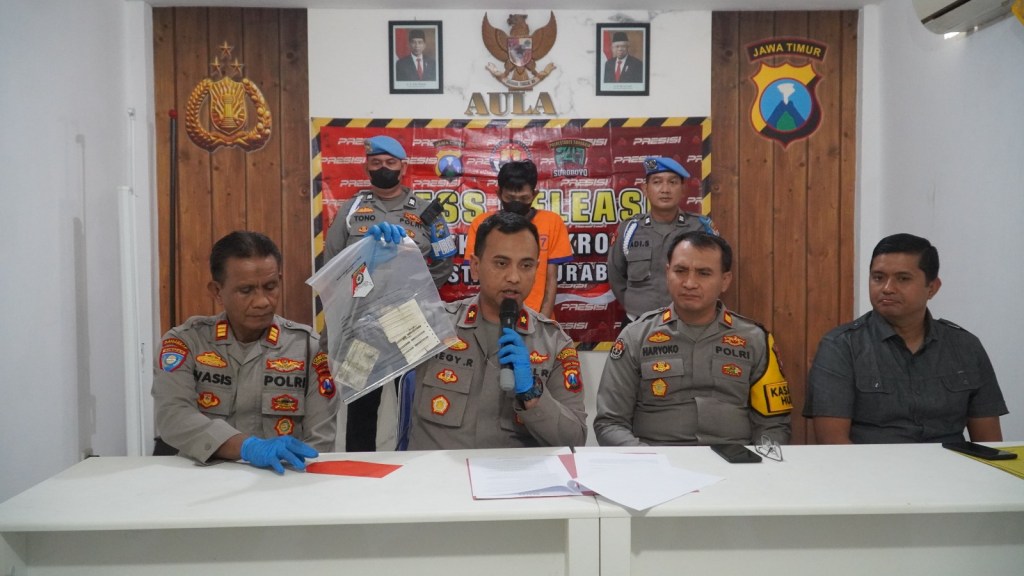 Polsek Wonokromo Bekuk Residivis Maling Motor yang Berulah di&nbsp;Joyoboyo